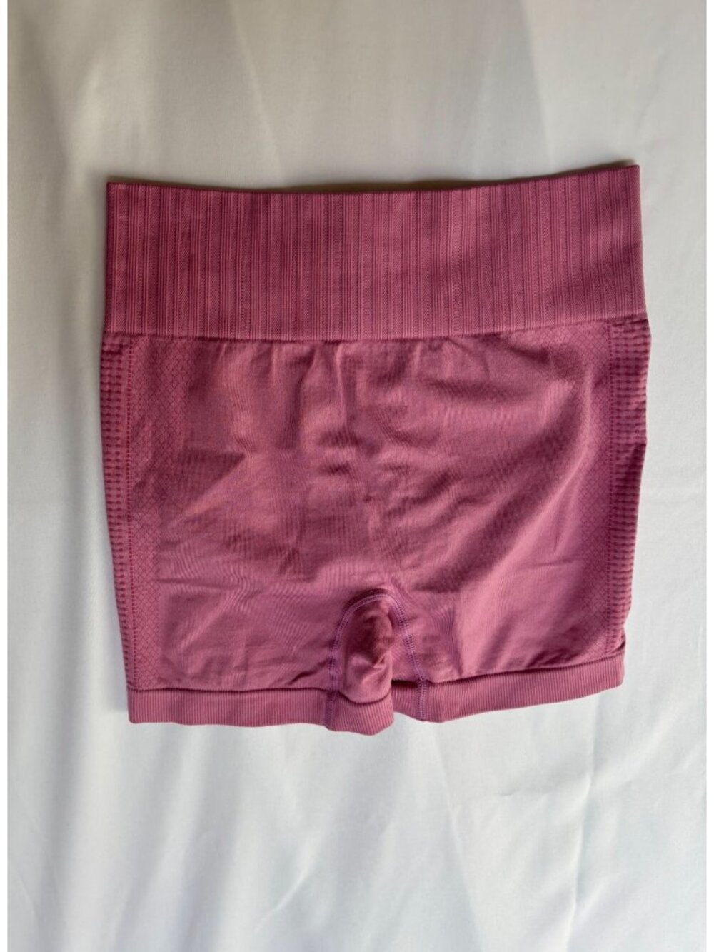 Shein Pink Seamless Scrunch Bum Shorts Size SM
